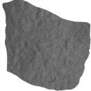 Gumový nášľap - kameň štiepaný B., šedá