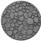 MH Gumový nášľap - kameň 45 cm, sivá