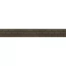 MH Gumový obrubník - tehla, 120x9 cm,  hnedá