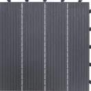 Gumová terasová dlažba - Cosmop. 45x45 cm, GR