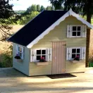 Drevený detský domček TOM 