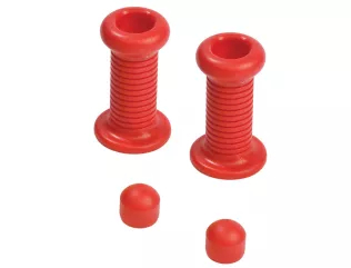 KBT Handgrip for spring toy - red