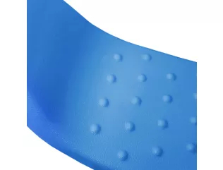 Hojdačka LUX plastové sedátko - modrá