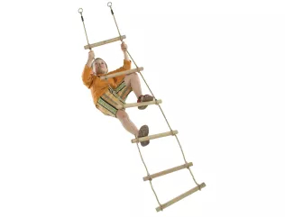 KBT Drevený lanový rebrík 5P