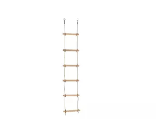 KBT Drevený lanový rebrík  6-P, 2,1 m, PP2,5