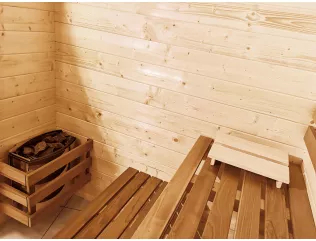 interiér sauny Sitno