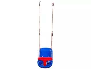 Hojdačka - BABY swing modrá/červená - 2