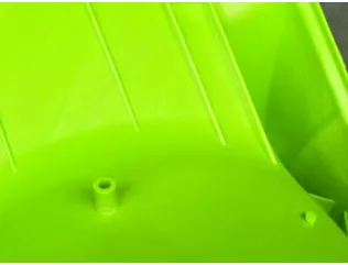 KBT šmýkačka 2,4 m REX - zelená - 2