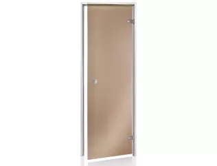 Dvere do parnej sauny BASIC 3R, bronz,  686x2090 m