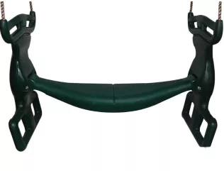 Hojdačka Double swing seat - zelená