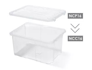 BOX - Cargobox NCC16 + veko NCP16 400x300x200