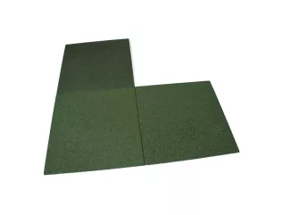 pryžová podložka 100x100x30 mm zelená  