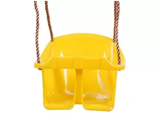 Hojdačka - BABY swing ECO žltá