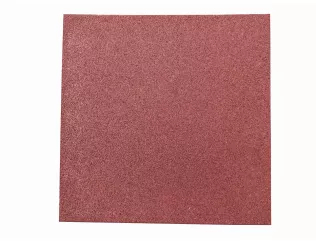 Pryžová podložka červená 50x50 cm, 45 mm