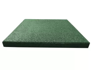 Pryžová podložka zelená 50x50 cm, 45 mm