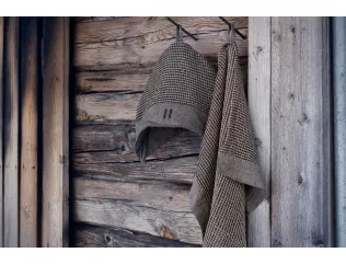 RENTO klobúk do sauny - hnedý