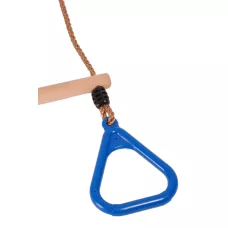 JF Hrazda s kruhmi - modrá Wooden Ring trapeze