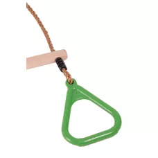 JF Hrazda s kruhmi - svetlo zelená Wood. Ring trap