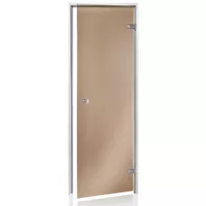 Dvere do parnej sauny BASIC 3R, bronz,  686x2090 m