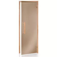 Dvere do sauny PREMIUM 3R, bronz,  686x1990 mm