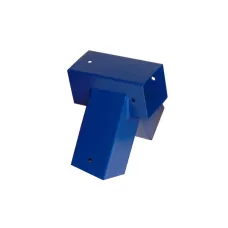 Rohový uholník na hojdačky 90x90 - 100st. modrý
